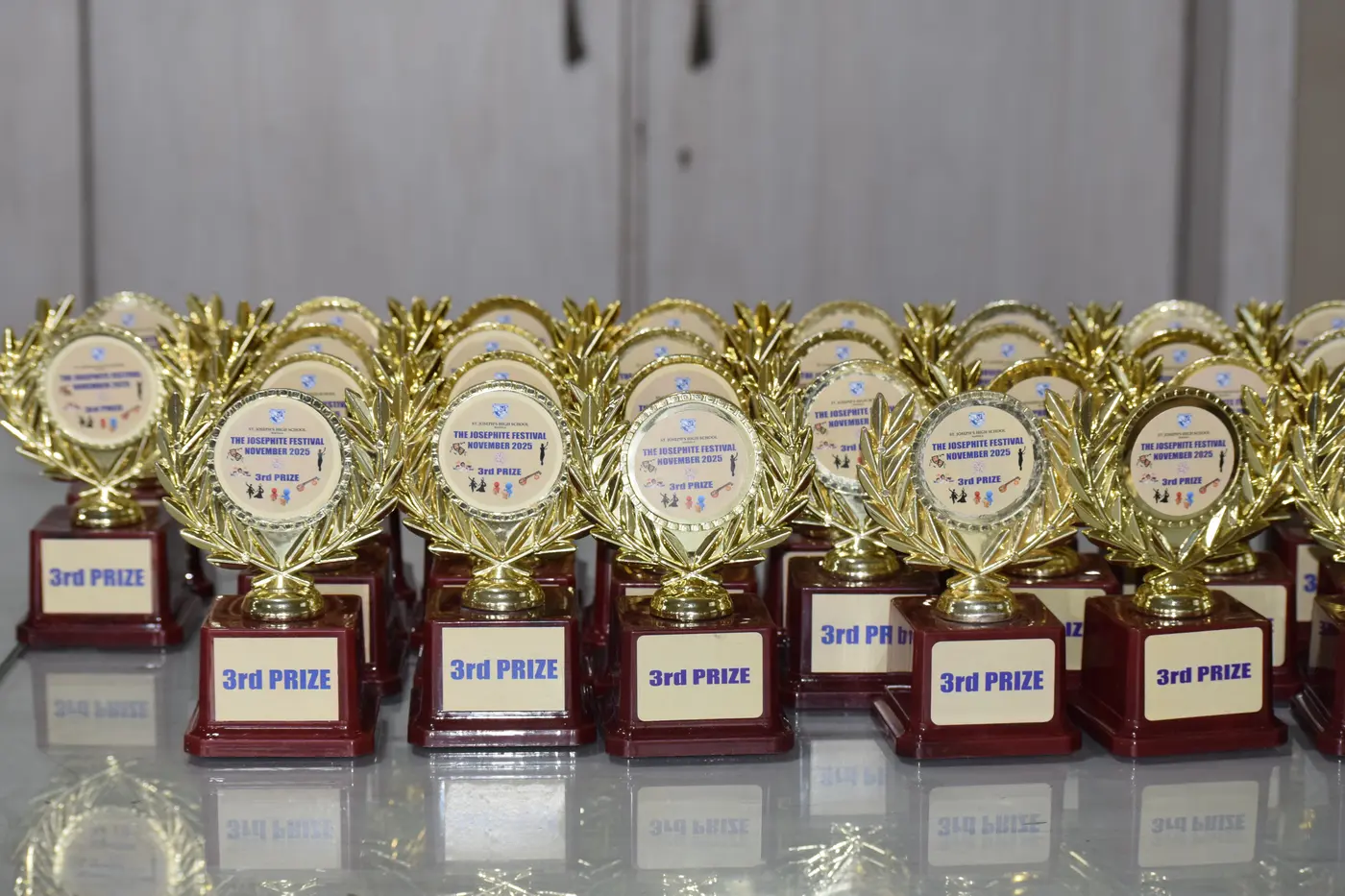 Festival trophies ready for winners